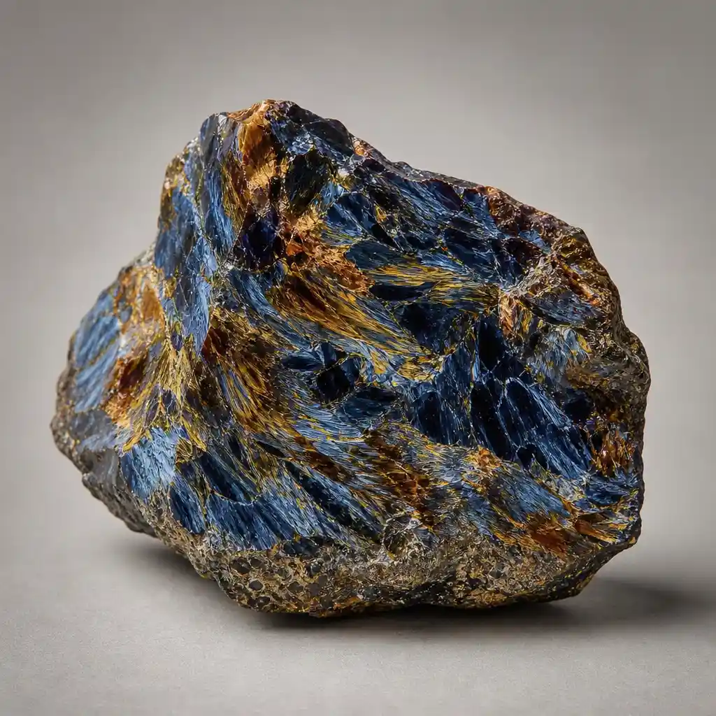 Raw Pietersite crystal specimen showing natural mineral texture and coloring