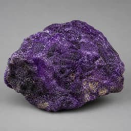 Raw Sugilite crystal specimen showing natural mineral texture and coloring