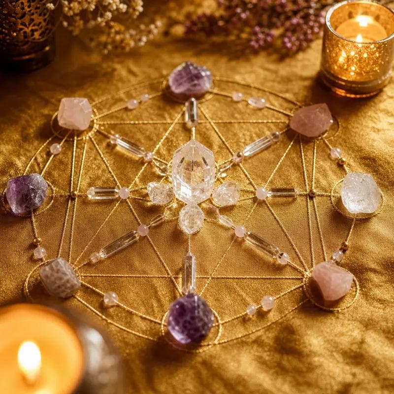 Crystal Grids for Beginners: Sacred Geometry and Manifestation - image 2