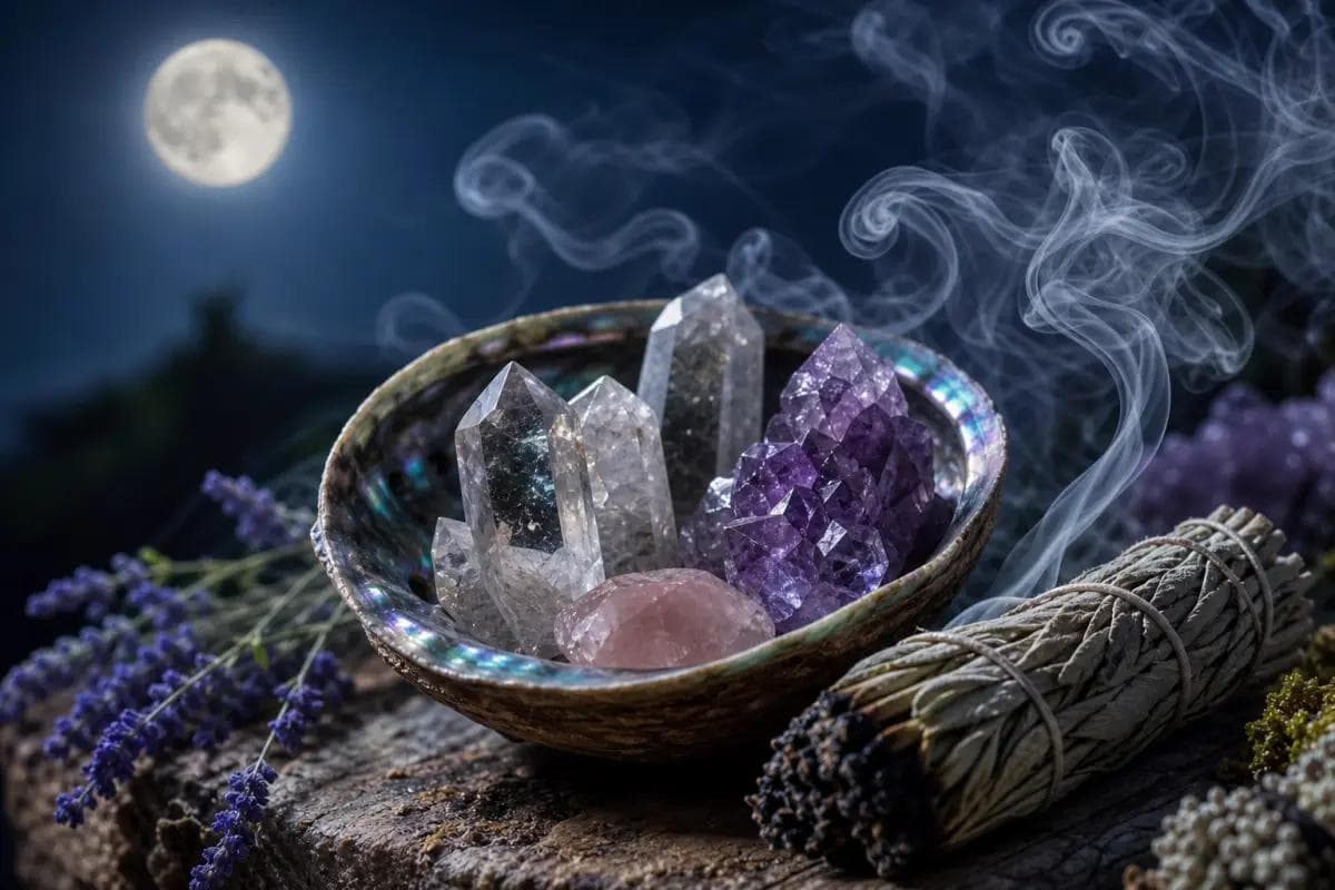Crystal Cleansing Guide: 12 Methods for Every Stone - detail