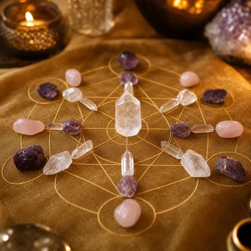 Crystal Grids for Beginners: Sacred Geometry and Manifestation - image 1
