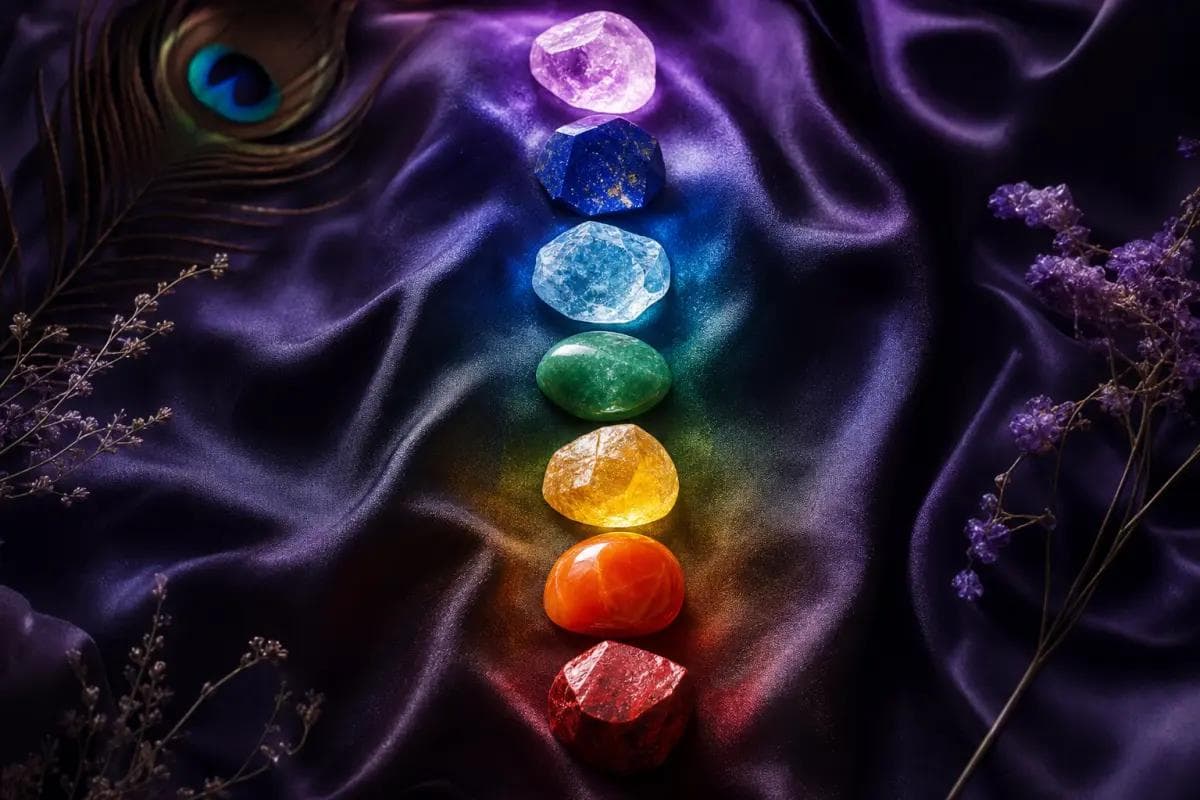The Complete Chakra Crystals Guide for Energy Healing - detail